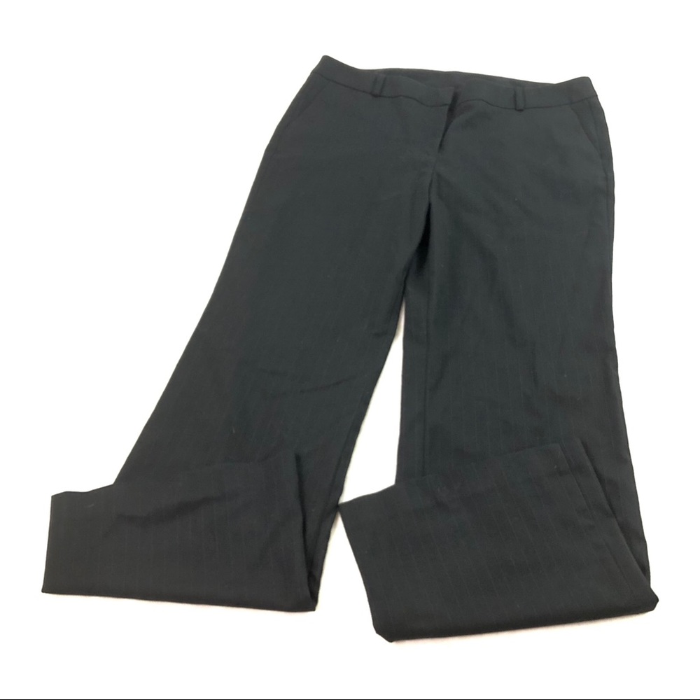 New York & Co. Black Pin Stripe Dress Pants 14